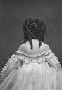 ca. 1865 Elaborately coiffed Countess Castiglione from the back From mashable.com/2016/05/03/virginia-oldoini/?utm_cid=mash-com-fb-retronaut-link#FAcs9.komkq0 detint