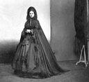 ca. 1865 Hooded long cape worn by Countess Castiglione From mashable.com/2016/05/03/virginia-oldoini/?utm_cid=mash-com-fb-retronaut-link#FAcs9.komkq0 detint