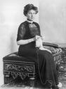 ca. 1914 Ena knitting