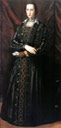 ca. 1560 Eleonora of Toledo in full lenghth by workshop of Agnolo Bronzino (private collection) Wm