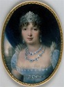 Caroline Murat, née Bonaparte by Jean Baptiste Isabey (Louvre)