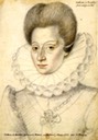 Catherine de Bourbon (1556-1604) by Nicolas Quesnel (Bibliothèque nationale de France)