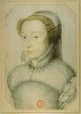 1559 or after Catherine de Medici widowed by François Clouet (USA Library of Congress)
