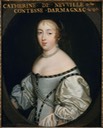 Catherine de Neufville (1639-1707), comtesse d'Armagnac by the Beaubrun brothers studio (Versailles)
