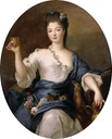 Charlotte-Aglaé d'Orléans, duchesse de Modène (1700-1761) - en Hébé by Pierre Gobert (Versailles)