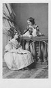 Comtesse de Chabannes and Mlle. d'Havrincourt