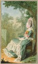 Comtesse de Maleissye by Louis Carrogis (Musée Condé - Chantilly France)