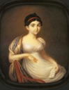Countess Anna S. Sheremetev (née Sheremetev) (1811 - 1849), daughter of S. Sheremetev from marrying VP Almazov, maid of honor of the Empress Alexandra Feodorovna (location unknown to gogm)