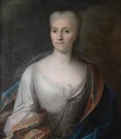 Countess Cosel, mistress of August I of Poland late in her life and exile by ? (Stolpen Castle - Stolpen Germany)