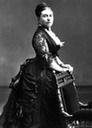 Crown Princess Victoria wearing a bustle