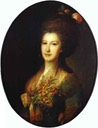 1785 Countess Elizaveta Vasilievna Santi by Fedor Rokotov (Russian Museum, St. Petersburg)