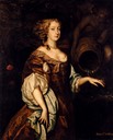 1680 Diana, Countess of Ailesbury by Sir Peter Lely