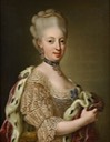 Drottning Sophia Magdalena av Sverige attributed to Ulrika Fredrika Pasch (auctioned by Stockholms Auktionsverk) From rojalist.se/product/drottning-sofia-magdalena-av-ulrika-fredrika-pasch