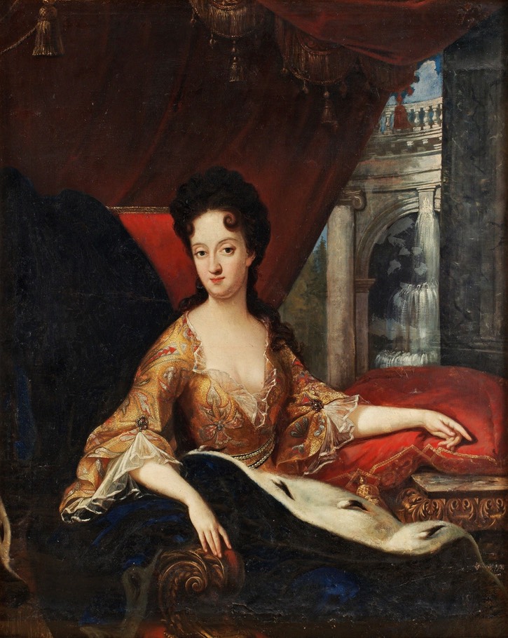 Drottning Ulrika Eleonora by David von Krafft (auctioned by Bukowskis)