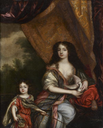 Duchess of Portsmouth and son attributed to Henri Gascar (auctioned by Tajan)