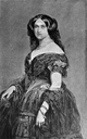 Duchess of Bassano black and white image
