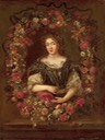 Duchesse de la Valliere in floral wreath by ? (location unknown to gogm)