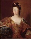 Élisabeth Charlotte d'Orléans, daughter of Liselotte von der Pfalz, by Pierre Gobert (Versailles)