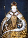 1558 Elizabeth I in coronation robes by ? (National Portrait Gallery - London, UK) Wm