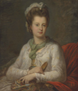 Elizabeth Kerr (1745-1780), née Fortescue, Marchioness of Lothian, by Angelica Kauffman (auctioned by Christie's)