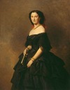 1857-1859 Elizaveta A. Bariatinskaia by Franz Xaver Winterhalter (State Pushkin Museum - Moskva Russia)