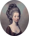 Emilia Olivia St. George, Duchess of Leinster by Hugh Douglas Hamilton (auctioned by Christie's)