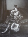 "Very rare Eugenie photo" showing her "en odalisque" by ?