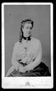 Empress Eugenie seated photograph by Le Jeune.