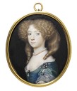 Frances Jennings, Countess of Tyrconnel, sister of Sarah, Duchess of Marlborough attributed to Richard Gibson (Victoria and Albert Museum - London UK)
