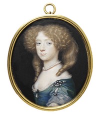 Frances Jennings, Countess of Tyrconnel, sister of Sarah, Duchess of Marlborough attributed to Richard Gibson (Victoria and Albert Museum - London UK) lisby1's photostream on flickr