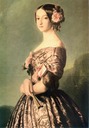 1846-1847 Princess of Joinville by Franz Xaver Winterhalter (Versailes) bodice and face