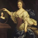 Françoise Charlotte d'Aubigné, Duchess of Noailles - niece of Madame de Maintenon by ? (location ?) From picgarden.net/media-BxFHvXbAXLY/.jpg