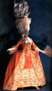 Generic Marie Antoinette ship coiffure and dress with tent bodice