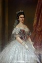 Fugal variation of 1867 Hungarian coronation dress