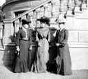 1900 Grand Princess Elizabeth Feodorovna with sisters Princess Irene of Prussia and Princess Victoria of Battenberg. From the-last-tsar.tumblr.com:tagged:elizabeth+feodorovna:page:7