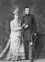 Olga Feodorovna Romanova of Russia with her eldest son, Grand Duke Nikolai Mikhailovich by Bergamasco From pinterest.com:awlaurendet:romanovs-%7E-the-mikhailovichi: despot detint X 1.5