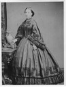Young Princess Helena wearing a crinoline with pagoda sleeves