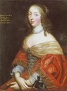 Henriette de Colligny, Countess of Haddington by Beaubrun brothers studio (auctioned)