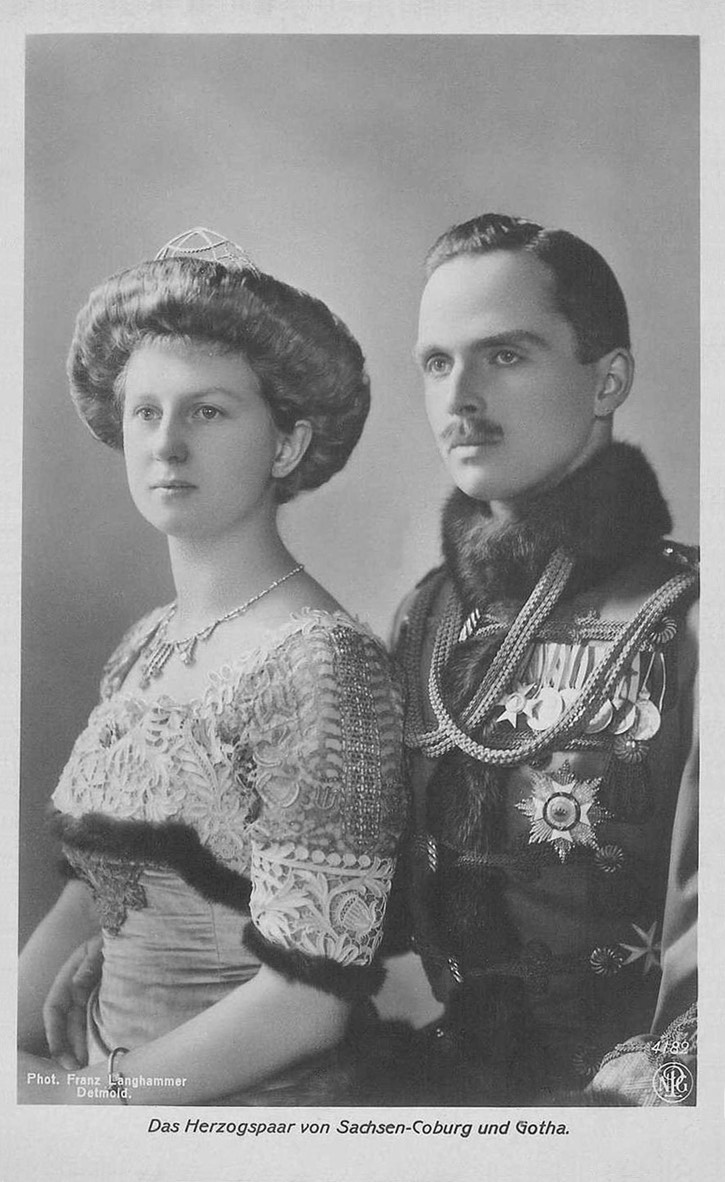 Herzogspaar von Sachsen-Coburg und Gotha From Miss Mertens' photostream on flickr detint despot