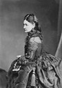 HH Adelaide Viktoria von Hohenlohe-Langenburg, Herzogin Friedrich (VII) von Schleswig-Holstein by ? the lost gallery fixed upper right corner