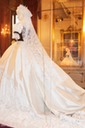 Another view of Sisi's Hungarian coronation gown from the Hofburg Palace's Sissi Museum site