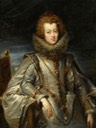 Young Infanta Maria Anne of Austria by Sir Peter Paul Rubens and workshop (private collection) From Василий Б's (Vasily B's) photostream on flickr fixed upper edge