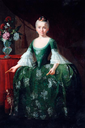 Infanta Maria Luisa de Bourbon with a vase of flowers by Giusseppe Bonito (Galeria Caylus)