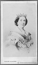 Isabel II carte de visite