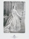 Isabel II print by Bernardo Blanco y Perez (History Museum, Madrid)
