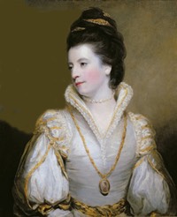 Jane Maxwell, Duchess of Gordon by Sir Joshua Reynolds (location unknown to gogm)