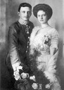 1911 (12 July) Kaiser Karl Habsurg and Zita by Carl Pietzner