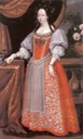 Katalin Thököly (1655-1701), consort of Esterházy Ferenc by ? (location ?) From pinterest.com:sharonfingold:fashion-history-1600s: trimmed