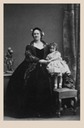 1861 (18 February) Lady Harriet Spencer-Churchill and Jane Spencer-Churchill by Camille Silvy