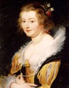 Lady Katherine Manners by Peter Paul Rubens (Palazzo Pitti, Firenze Italy)